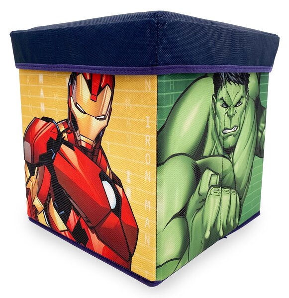 Σκαμπό Με Αποθηκευτικό Χώρο (30X30) Dimcol Avengers 11