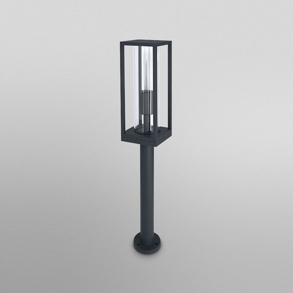 OSRAM Φωτιστικό δρόμου ENDURA CLASSIC FRAME, σκούρο γκρι, 60 cm IP44, ρυθμιζόμενος, Γκρι, Αλουμίνιο, σύγχρονο