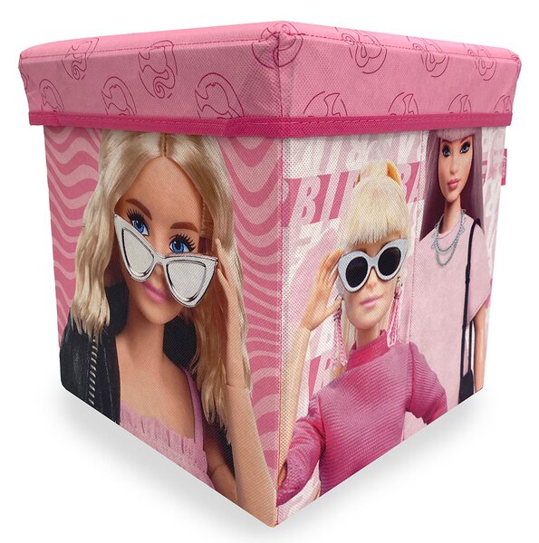 Σκαμπό Με Αποθηκευτικό Χώρο (30X30) Dimcol Barbie 15