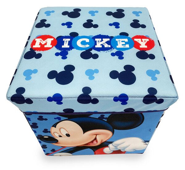 Σκαμπό Με Αποθηκευτικό Χώρο (30X30) Dimcol Mickey 14