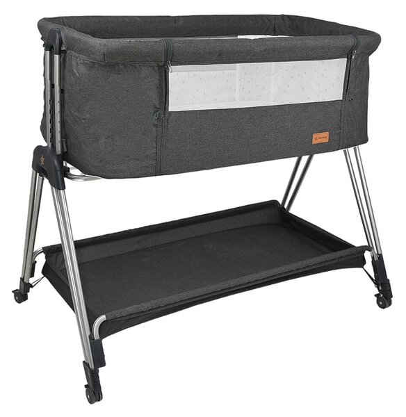 Λίκνο (0-6 Μηνών/Έως 9kg) Bebe Stars Pearl Graphite 845-186