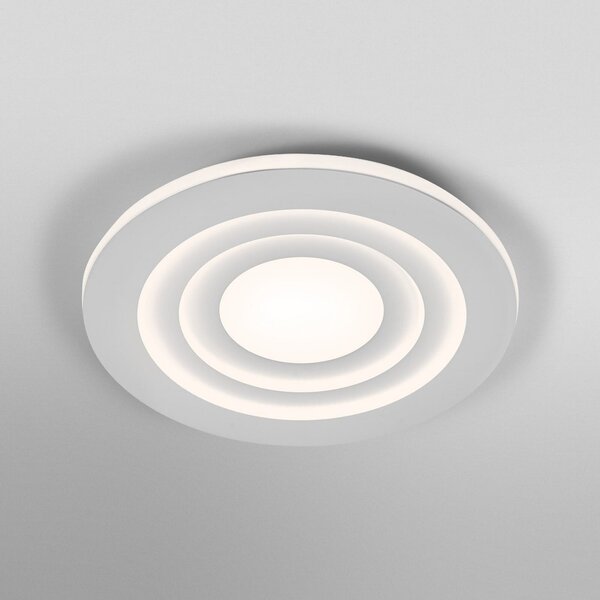 OSRAM LED φωτιστικό οροφής ORBIS SPIRAL LOOP 51 cm λευκό Sidelight, Λευκό, Σαλόνι / τραπεζαρία, Μέταλλο, σύγχρονο