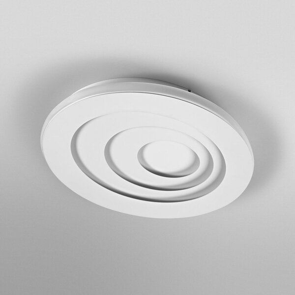 OSRAM LED φωτιστικό οροφής ORBIS SPIRAL OVAL, Ø 36 cm λευκό 27 W, Λευκό, Σαλόνι / τραπεζαρία, Μέταλλο, σύγχρονο