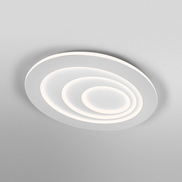 OSRAM LED φωτιστικό οροφής ORBIS SPIRAL OVAL, Ø 72 cm λευκό 63 W, Λευκό, Σαλόνι / τραπεζαρία, Μέταλλο, σύγχρονο