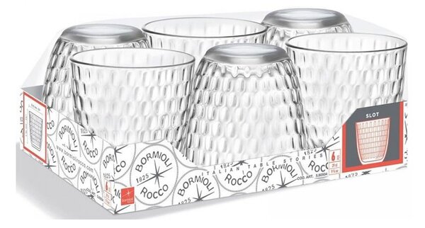 Ποτήρια Νερού 390ml (Σετ 6τμχ) Bormioli Rocco Slot