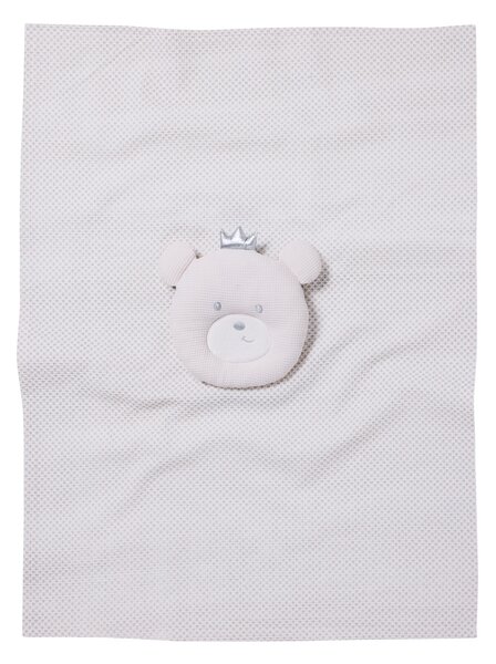 Κουβέρτα Πικέ Αγκαλιάς (75x100) + Λούτρινο Das Home Baby 4958 Grey