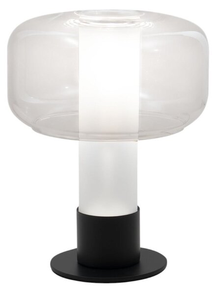 Fabas Luce Τραπεζοκαλύμματα Flick, διαφανές, γυαλί, 28 cm, ρυθμιζόμενη ένταση, E14, ρυθμιζόμενος, Διαφανές, Σαλόνι / τραπεζαρία, Γυαλί, σύγχρονο