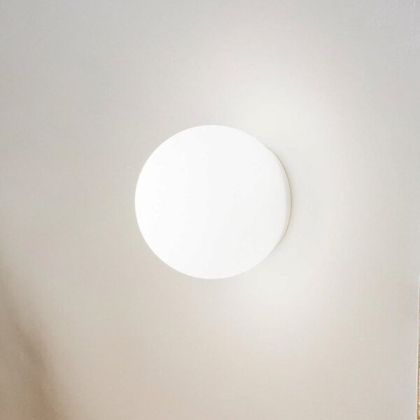 IDEAL LUX Ideal Lux απλίκι Mapa Ø 15 cm, G9, λευκό, γυαλί, σφαίρα, ρυθμιζόμενος, Λευκό, Σαλόνι / τραπεζαρία, Γυαλί, Σφαίρα