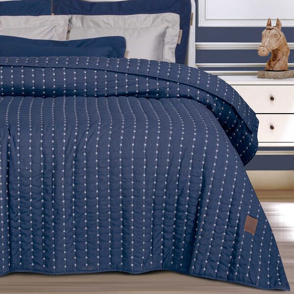 Κουβερλί Υπέρδιπλο (230x250) Greenwich Polo Club 3492 Blue