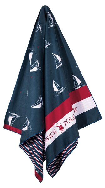 Πετσέτα Θαλάσσης Microfiber 2 Όψεων (80x170) Greenwich Polo Club Beach 4026