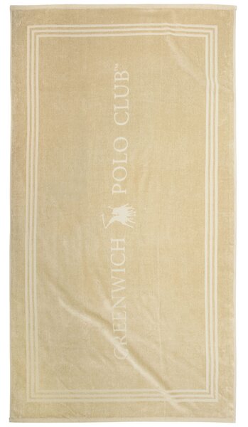 Πετσέτα Θαλάσσης (90x170) Greenwich Polo Club Beach 4062 Ivory