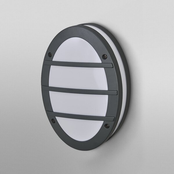 OSRAM Λάμπα εξωτερικού χώρου ENDURA CLASSIC ORBICK, σκούρο γκρι, IP65, ρυθμιζόμενος, Γκρι, Αλουμίνιο, σύγχρονο