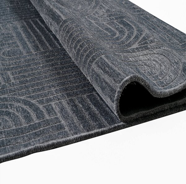 Χαλί All Season (160x230) Polcarpet Sina Dark Grey
