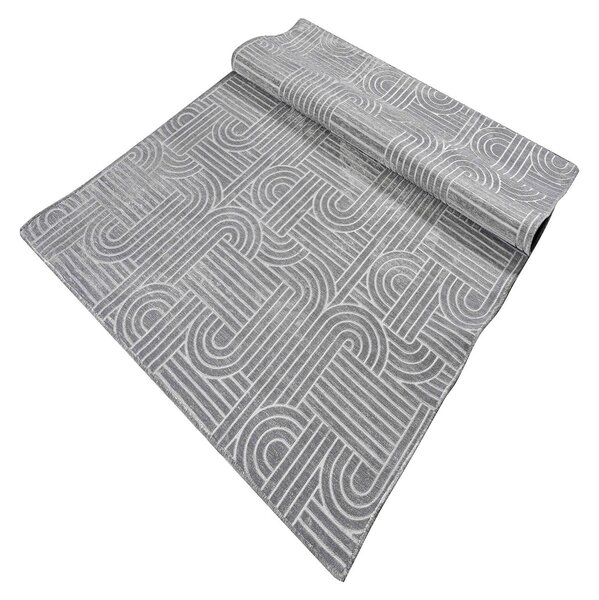Χαλί Διαδρόμου (80x150) Polcarpet Sina L.Grey