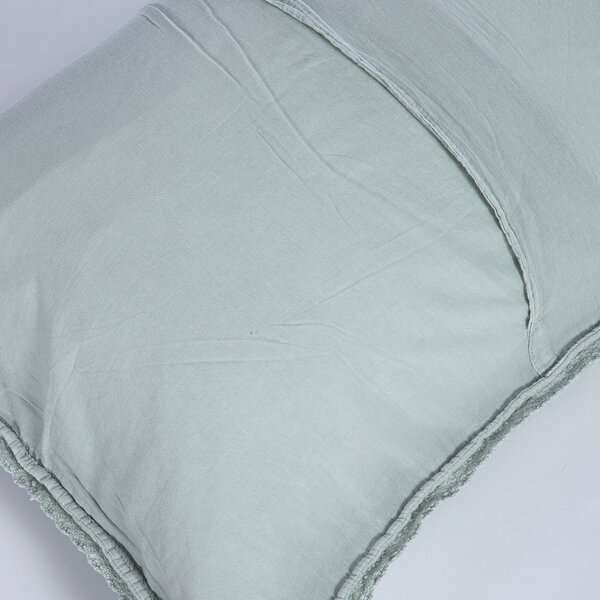 Ζεύγος Μαξιλαροθήκες Καπιτονέ (52x72) Nef-Nef Homeware Serenity Bruno Mint