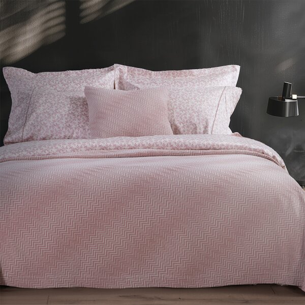 Κουβερτόριο Υπέρδιπλο (230x250) Ματλασέ Nef-Nef Homeware Chevie Pink