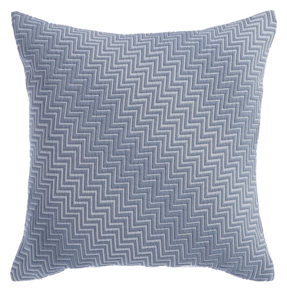 Διακοσμητική Μαξιλαροθήκη (50x50) Nef-Nef Homeware Chevie Blue