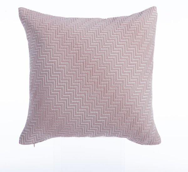 Διακοσμητική Μαξιλαροθήκη (50x50) Nef-Nef Homeware Chevie Pink