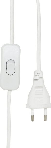 PR Home Επιτραπέζια λάμπα Leya, καφέ/λευκό, ύψος 54 cm Μέταλλο/ύφασμα, Καφέ / Σκουριάς, Σαλόνι / τραπεζαρία, Κεραμικό υλικό, σύγχρονο