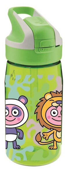 Παγούρι 450ml Με Καλαμάκι Laken Animals