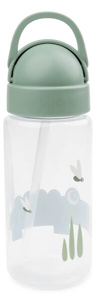 Παγούρι 350ml Με Καλαμάκι Done By Deer Croco Green BR76439