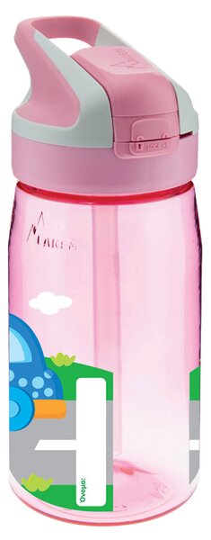 Παγούρι 450ml Με Καλαμάκι Laken Αμαξάκια