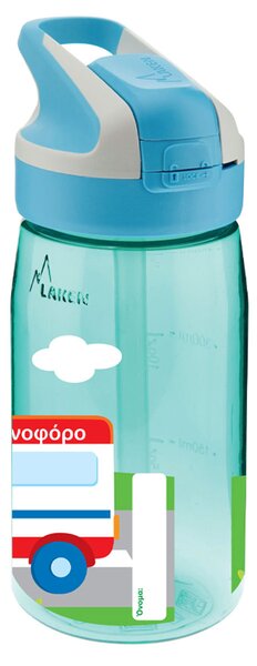 Παγούρι 450ml Με Καλαμάκι Laken Οχήματα