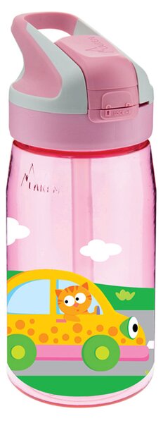Παγούρι 450ml Με Καλαμάκι Laken Αμαξάκια
