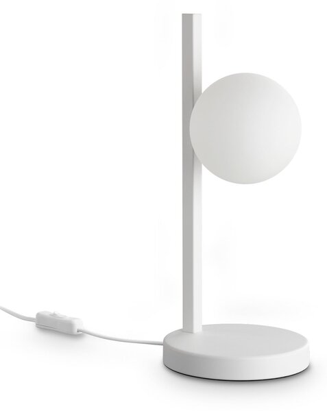 IDEAL LUX Επιτραπέζιο φωτιστικό Binomio, λευκό, ύψος 38 εκ., μέταλλο, Λευκό, Σαλόνι / τραπεζαρία, Μέταλλο, σύγχρονο