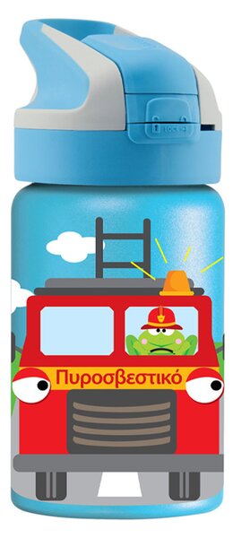 Παγούρι - Θερμός 350ml Με Καλαμάκι Laken Οχήματα