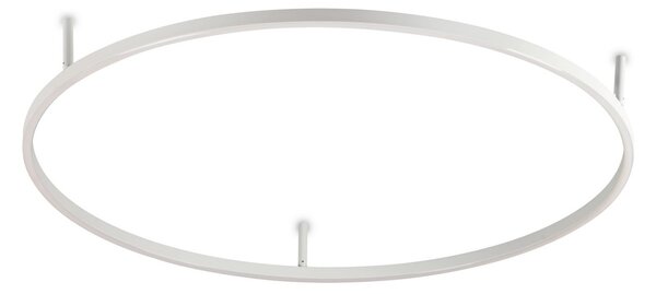 IDEAL LUX Ideal Lux LED φωτιστικό οροφής Oracle Slim Ø 90 cm, λευκό, 3.000 K, Λευκό, Σαλόνι / τραπεζαρία, Αλουμίνιο, σύγχρονο