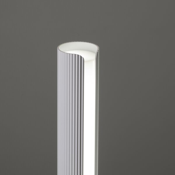 IDEAL LUX Λάμπα γραφείου LED Dorica, λευκή, ύψος 25 cm, ρυθμιζόμενος, Λευκό, Σαλόνι / τραπεζαρία, Αλουμίνιο, σύγχρονο