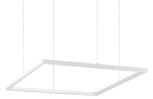 IDEAL LUX Ideal Lux LED κρεμαστή λάμπα Oracle Slim 70 x cm λευκό 3.000 K, Λευκό, Σαλόνι / τραπεζαρία, Αλουμίνιο, σύγχρονο