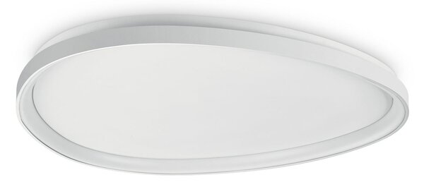 IDEAL LUX Φωτιστικό οροφής LED Gemini, λευκό, 81 εκ., 4000 K, on/off, Λευκό, Σαλόνι / τραπεζαρία, Μέταλλο, σύγχρονο