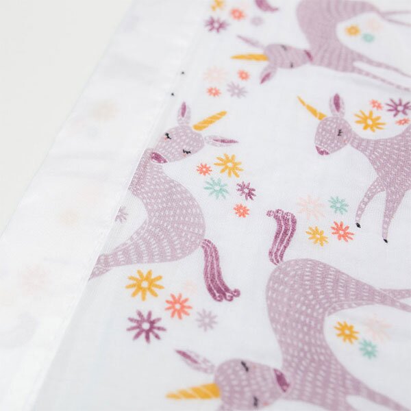 Μουσελίνες/Πάνες Αγκαλιάς Lulujo Luxurious Unicorn LJ074