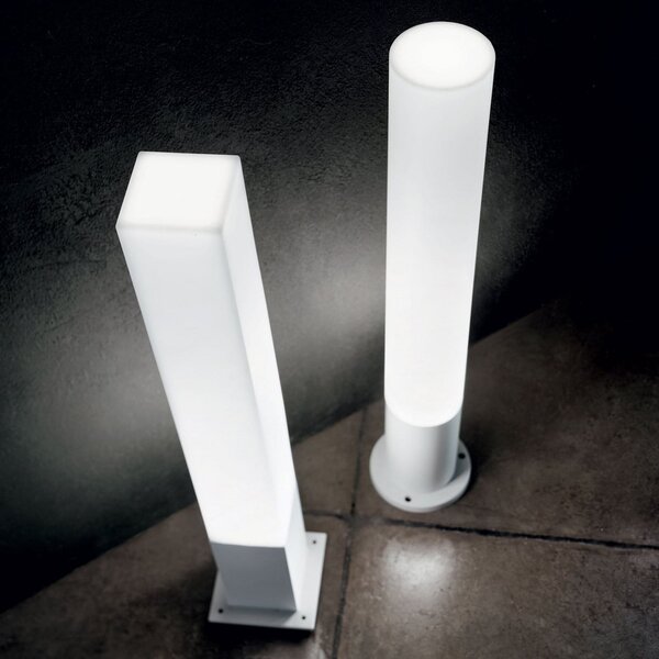 IDEAL LUX Ideal Lux Φωτιστικό διαδρόμου Edo στρογγυλό, λευκό, GX53, Λευκό, Αλουμίνιο