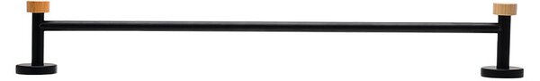 Κρεμάστρα Μπάνιου Για Πετσέτες (65.4x9x5.2) Estia Bamboo Essentials Black 02-14803