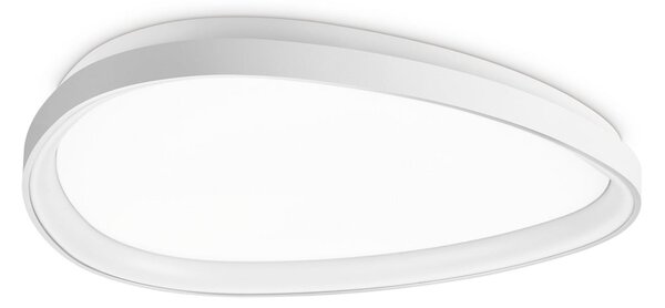 IDEAL LUX Φωτιστικό οροφής LED Gemini, λευκό, 61 εκ., 2700 K, on/off, Λευκό, Σαλόνι / τραπεζαρία, Μέταλλο, σύγχρονο