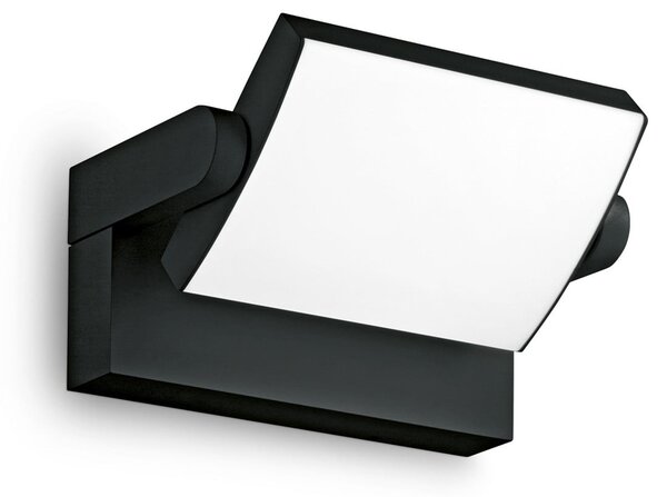 IDEAL LUX Ideal Lux LED φωτιστικό εξωτερικού χώρου Swipe, μαύρο, IP54, 3.000 K, Μαύρο, Μέταλλο, σύγχρονο