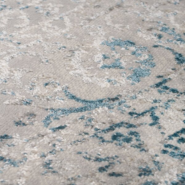 Στρογγυλό Χαλί All Season (Φ160) Βιοκαρπέτ Gossip 6185A Blue