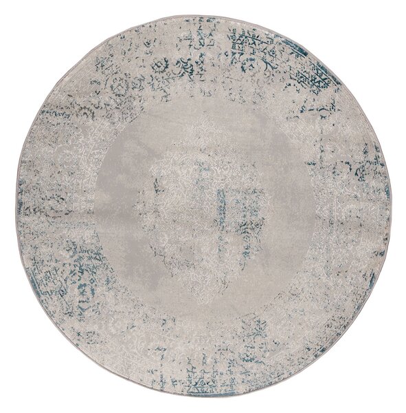 Στρογγυλό Χαλί All Season (Φ160) Βιοκαρπέτ Gossip 6185A Blue