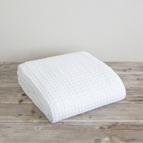Κουβέρτα Πικέ Μονή (160x240) Nima Comfy Snow White