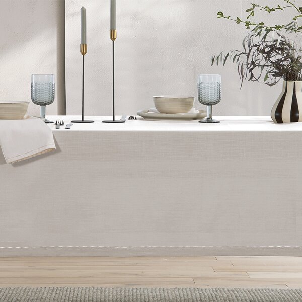 Τραπεζομάντηλο (150x300) Nef-Nef Homeware Steady Ecru