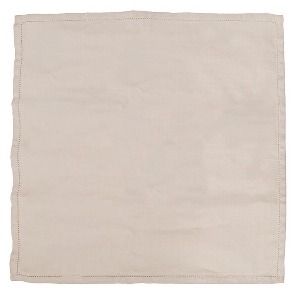 Πετσέτα Φαγητού (48x48) Nef-Nef Homeware Steady Ecru