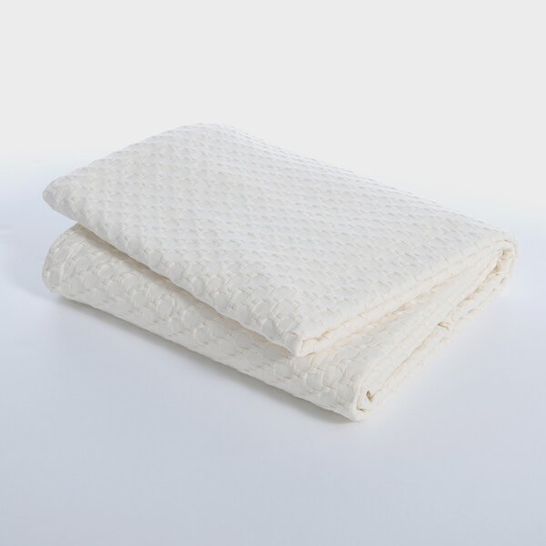 Κουβέρτα Πικέ Μονή (160x240) Nef-Nef Homeware Elmer Off White