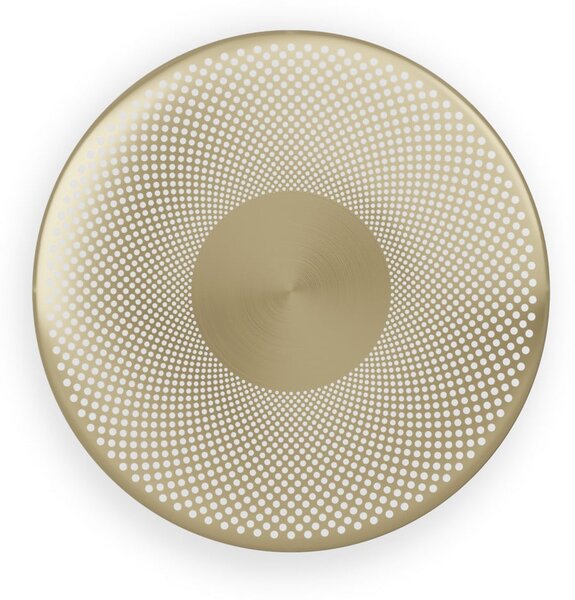 Northern LED απλίκι Glint χάλκινο, ατσάλι, Ø 25 cm, ρυθμιζόμενος, Χρυσό / Ορείχαλκου, Σαλόνι / τραπεζαρία, Αλουμίνιο, σχεδιασμός