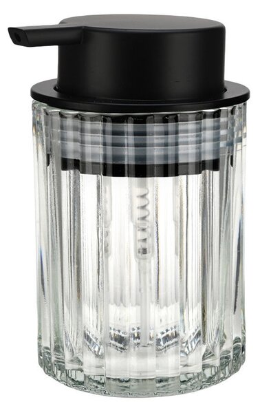 Dispenser Μπάνιου 300ml (Φ7.8x12.5) Estia Alivio Διάφανο 02-28824