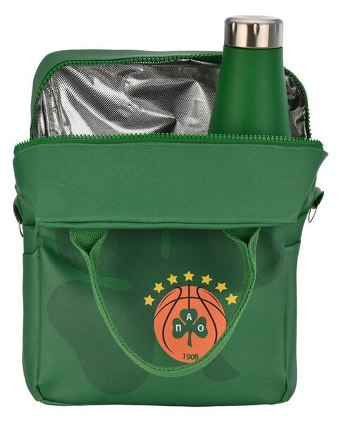 Ισοθερμική Τσάντα Φαγητού 7lt Estia Panathinaikos B.C. Edition 00-29937
