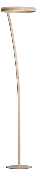 FISCHER & HONSEL Λάμπα δαπέδου LED Sirko, χρώμα άμμου, ύψος 177 cm, μέταλλο, CCT, ρυθμιζόμενος, Μπεζ, Σαλόνι / τραπεζαρία, Μέταλλο, σύγχρονο