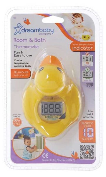 Θερμόμετρο Μπάνιου - Δωματίου Ψηφιακό Dreambaby Duck BR74740